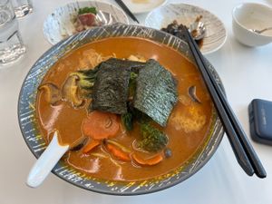 Curry ramen   at iVegan 爱素 - Katong in Central Singapore