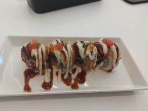 Veggie sushi at iVegan 爱素 - Katong in Central Singapore