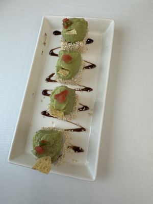 Avocado sushii  at iVegan 爱素 - Katong in Central Singapore