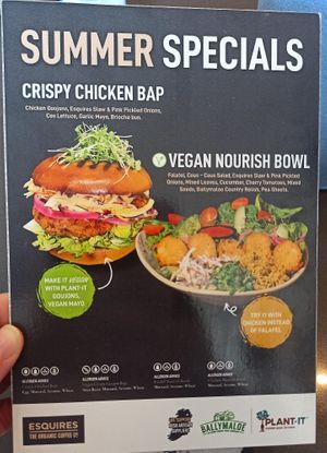 Summer Specials at Esquires in Castlecomer