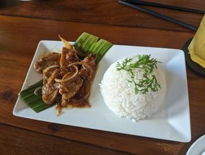 Vegan chicken at Nhà Hàng Chay NẤM in Phu Quoc