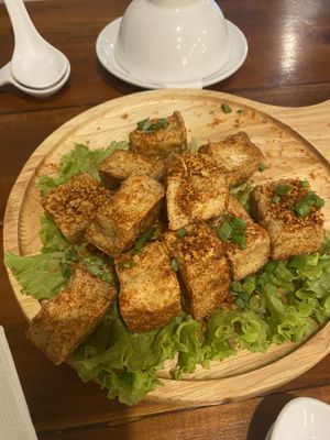 Hong kong tofu   at Nhà Hàng Chay NẤM in Phu Quoc