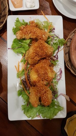Fried Vegetarian Shrimp Hongkong Style at Nhà Hàng Chay NẤM in Phu Quoc