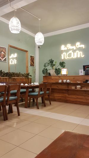 Nhà Hàng Chay NÃM's interior at Nhà Hàng Chay NẤM in Phu Quoc