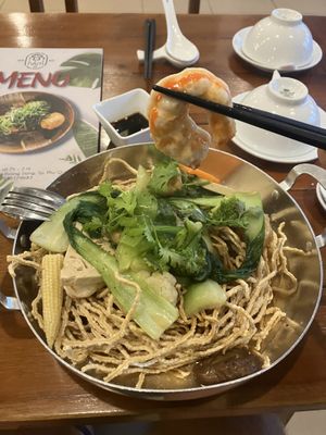 it’s made out of tofu (100% vegan)  at Nhà Hàng Chay NẤM in Phu Quoc