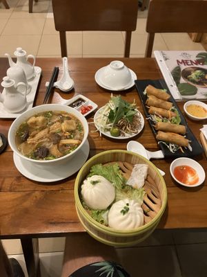 dumplings / spring rolls   at Nhà Hàng Chay NẤM in Phu Quoc