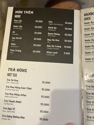 drinks   at Nhà Hàng Chay NẤM in Phu Quoc