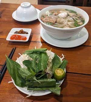 Pho at Nhà Hàng Chay NẤM in Phu Quoc
