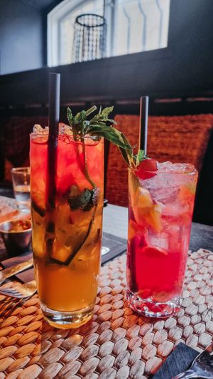 Alkoholfri drink / Sangria mix at Simba in Gothenburg