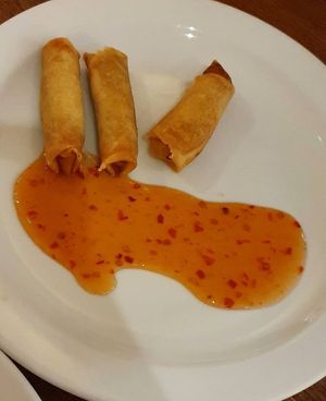 Spring rolls 😂 at Dunollie Hotel - A Bespoke Hotel in Isle Of Skye