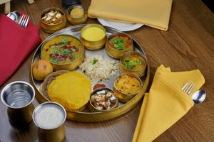 Royal Rajasthani Thali at Tatta Chulha in Vancouver