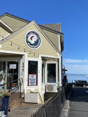 View  at Bay Cafe in Provincetown