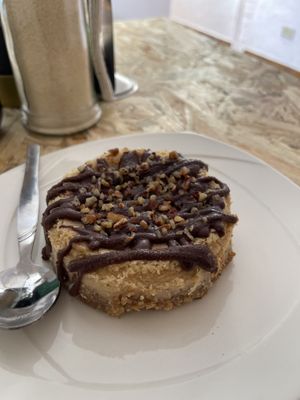 Cheese cake   at Musabbaha Vegan Bakery in Puebla