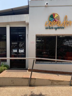 Entrance  at Vida Sana in Asuncion