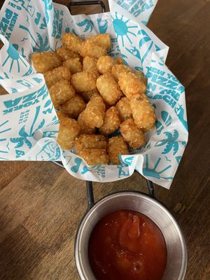Tots  at Playa Pizza in Windermere