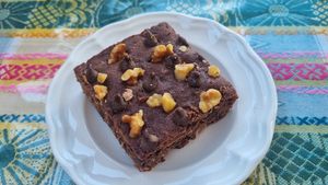 Tarta de chocolate  at Zen Eats in San Marcos La Laguna