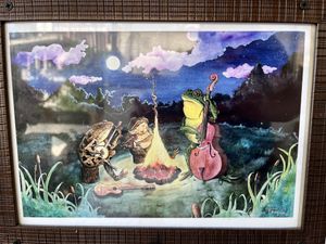 Art  at Zen Eats in San Marcos La Laguna