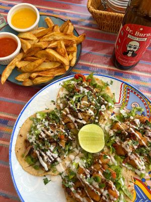 Tacos!! at Zen Eats in San Marcos La Laguna