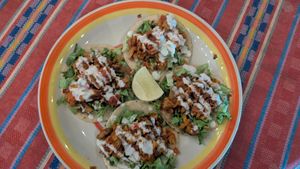 Tacos at Zen Eats in San Marcos La Laguna