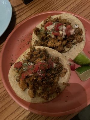 The tacos!　🌮  at Viva 45° in Miyakojima