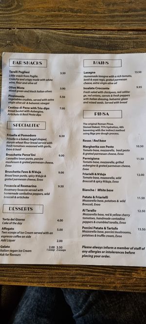  at Ortica Italian Plant Based in Urmston