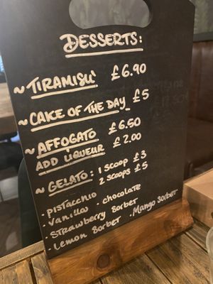 Desserts  at Ortica Italian Plant Based in Urmston