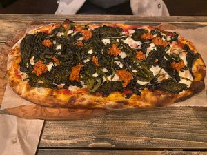 Friarielli & N'duja  at Ortica Italian Plant Based in Urmston