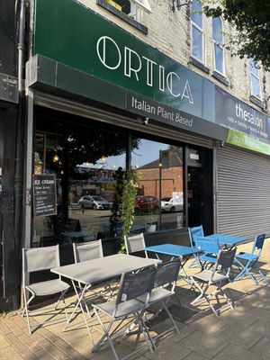   at Ortica Italian Plant Based in Urmston