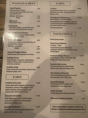   at Ortica Italian Plant Based in Urmston