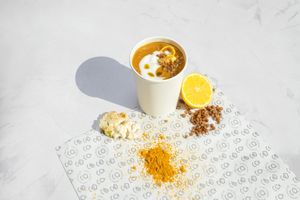 Lemony Lentils Soup  at Greenrebel in The Hague