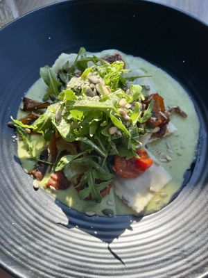 Ravioli  at Floris - Restaurant Prins Hendrik in Oosterend