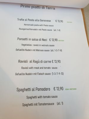  at Ristorante L'Altamarea in Monterosso Al Mare