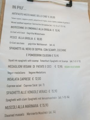  at Ristorante L'Altamarea in Monterosso Al Mare