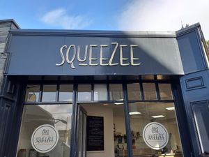 Next door to C'arousel at Squeezee in Barmouth