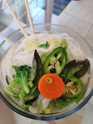 Veggie Pho no Tofu / No MSG at Pho House - Vietnamese Restaurant in Lawndale