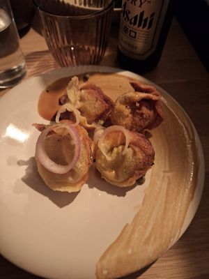 Vegetable wantons #Veganuary at Ferment in Copenhagen