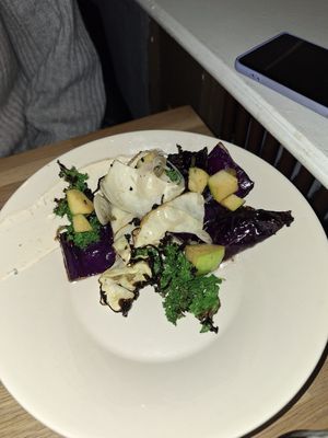 Braised cabbage #Veganuary at Ferment in Copenhagen
