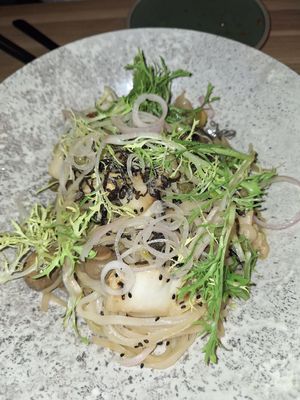 Rice noodles #Veganuary at Ferment in Copenhagen