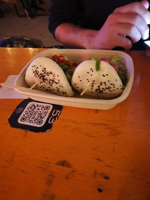 Bao buns at Silk Road in Oslo