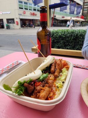 Bao buns at Silk Road in Oslo
