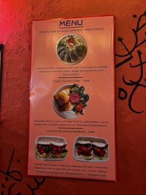 menu  at Silk Road in Oslo