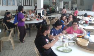 Restaurant at Lo Hon Buddhist Monastery in Outlying Islands