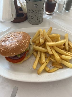   at Castellan Restaurant in Rhodes