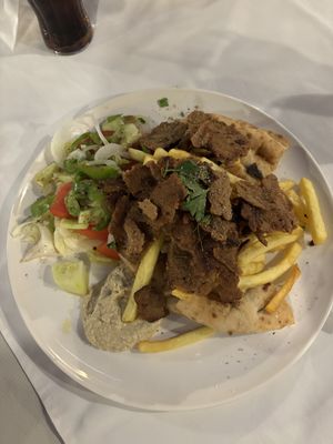   at Castellan Restaurant in Rhodes