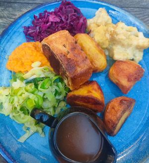 Beetroot wellington available Sundays at The White Hart in Hythe