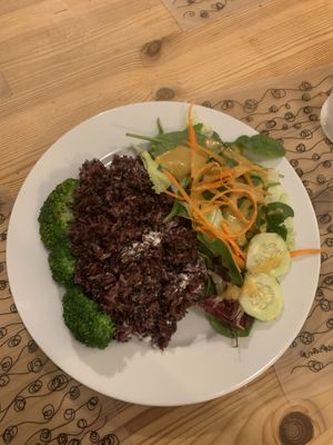 Cheese black rice  at Vegan Tree in Philadelphia
