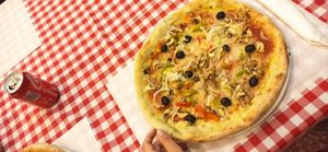 Pizza vegana at Pizzeria Cucina dei Fratelli in Vila Do Conde