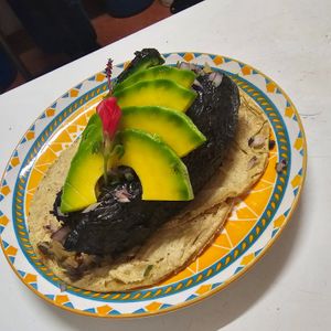 Torito: stuffed Poblano pepper at Nena Nena in Valladolid