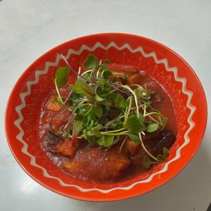 Papas rancheras  at Nena Nena in Valladolid