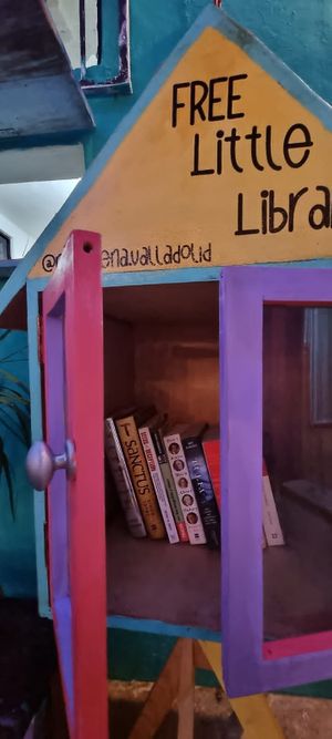 Free little library  at Nena Nena in Valladolid